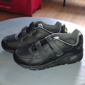 Dr.Scholls Black Velcro Sneakers